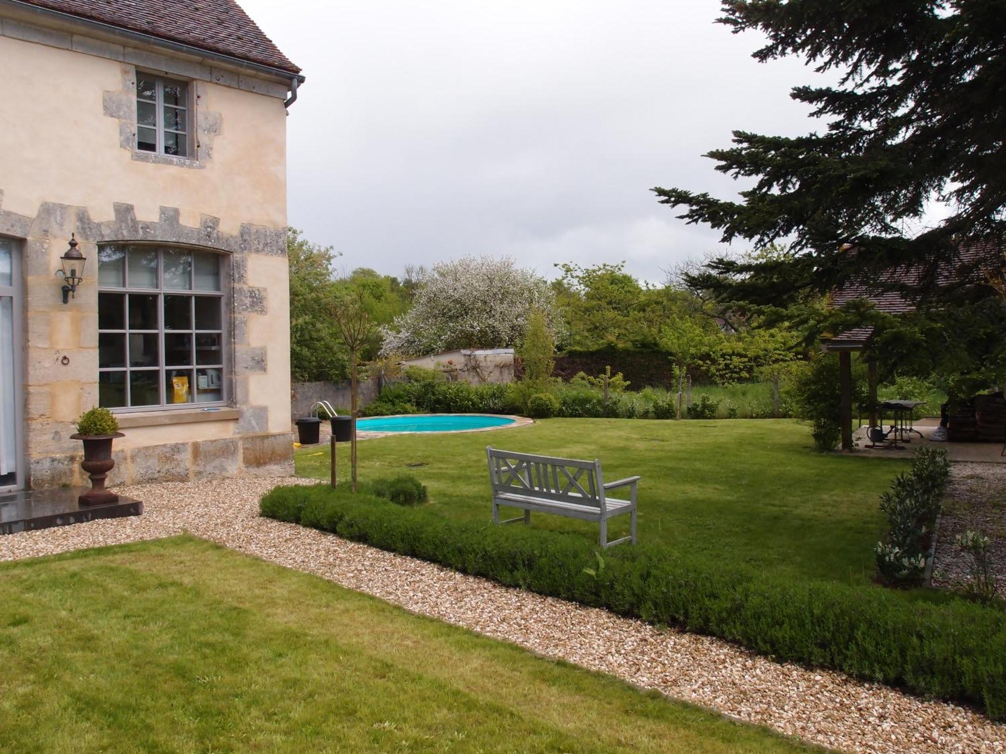 Villa La Forge Sainpuits Esterno foto